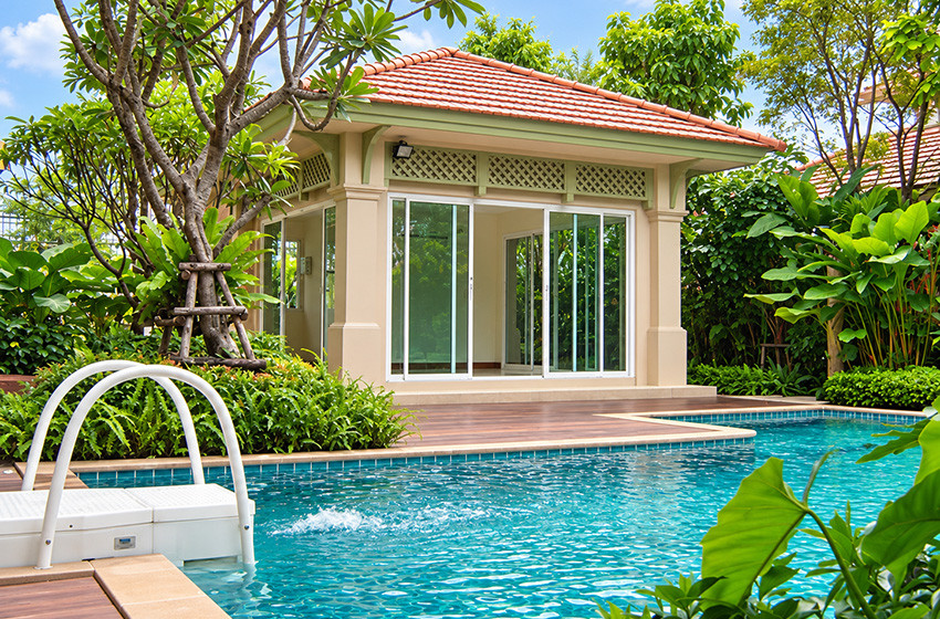 House with Private Pool